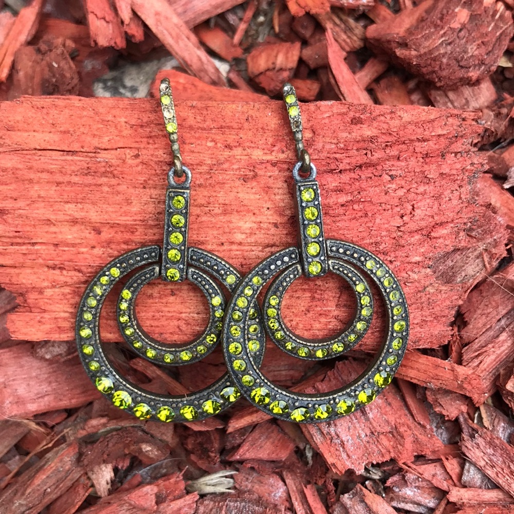 Mystical Cosmic Circular Earrings